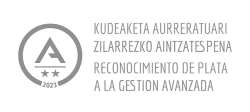 Kudeaketa aurreratuari zilarrezko aintzatespena - Reconocimiento de plata a la gestión avanzada